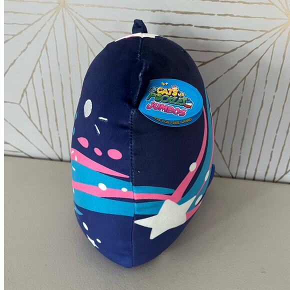 NWT Cats VS Pickles Jumbos Cosmos 226 Beanbag Plush Toy 8 Inches Stars - Picture 2 of 5